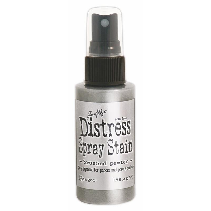 Distress Spray Stain Brushed Pewter