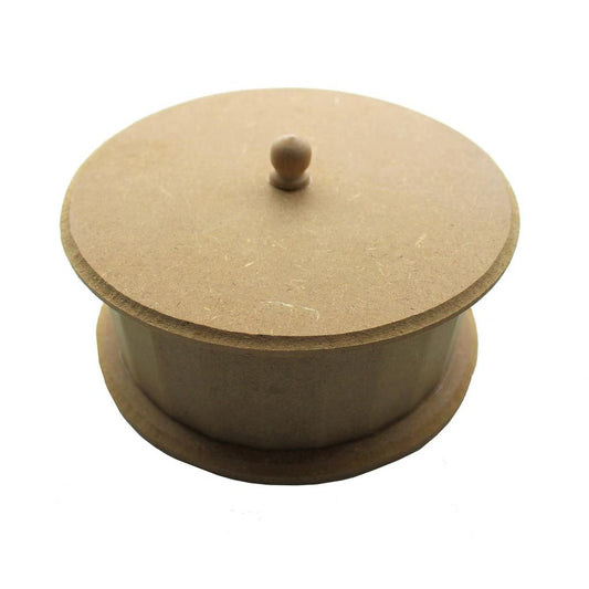 MDF Round Box (18x18x8cm)