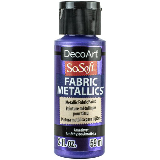 Amethyst 2oz Fabric Metallics Paint