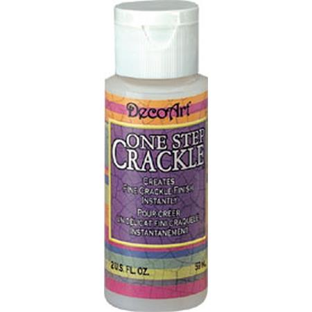 One Step Crackle DecoArt Med 2Oz.