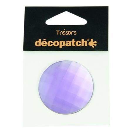 Pack of 1 gem, 4.5cm � Mauve