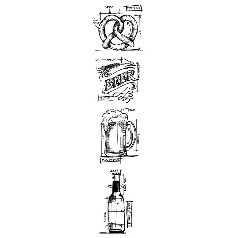 BEER BLUEPRINT STRIP