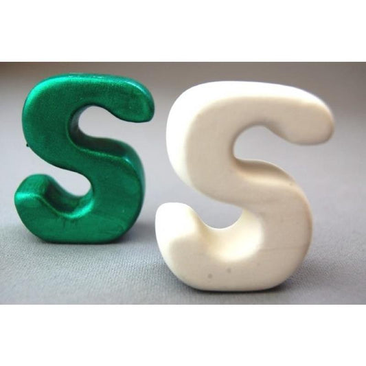 3D Letter S 4.5cm Inner Wrap Quantity 6