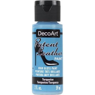 DecoArt Turquoise Patent Leather