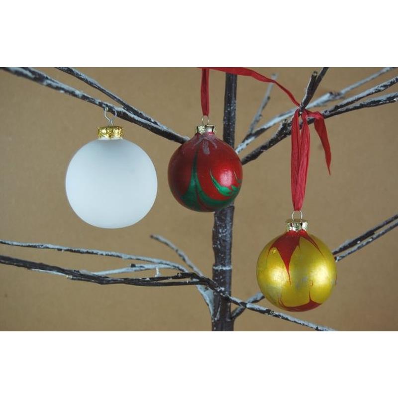 CTD Xmas Tree Bauble, Ball Ornament Box Quantity 10