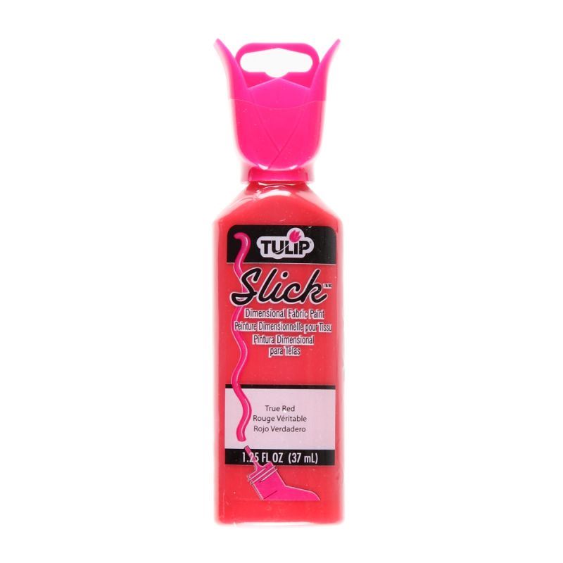 Tulip Slick True Red Dimensional Fabric Paint - 1.25oz