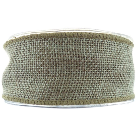Wired Country Hessian Ribbon Natural No.02 - 38mm x 10m