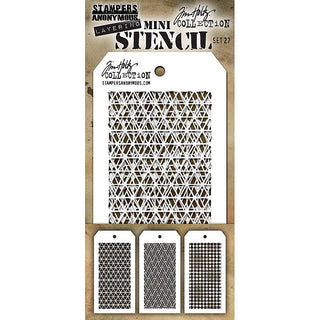 Tim Holtz - Mini Stencil Set 27