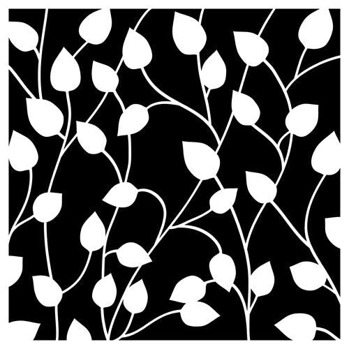 6x6 Stencil Climbing Vine