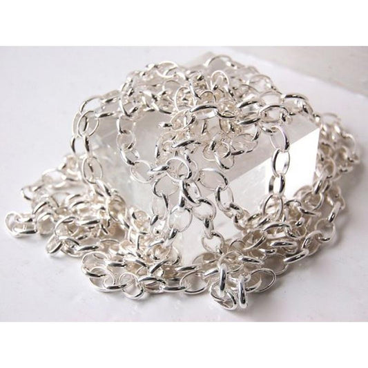 Silver Belcher Bracelet Chain