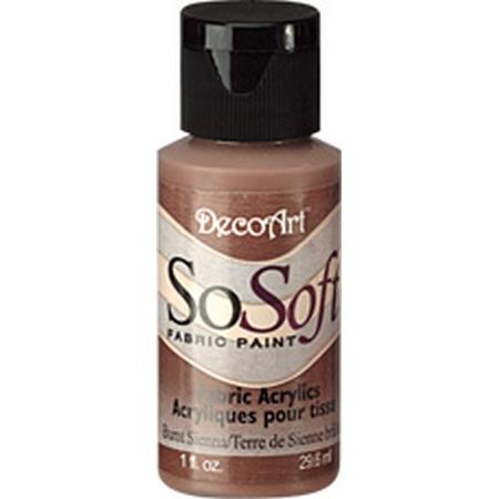 Burnt Sienna SoSoft 1Oz.