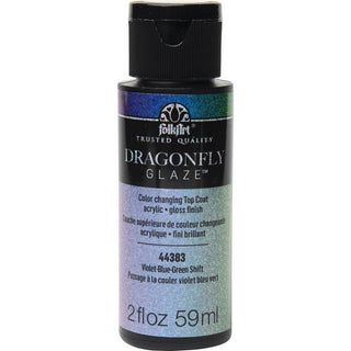 FolkArt - Dragonfly Glaze - Blue Green - 2 oz