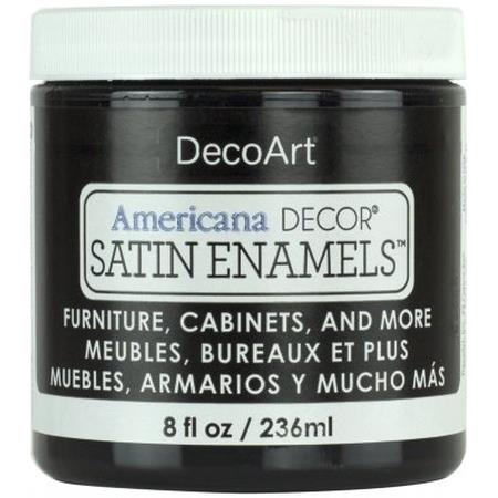 Classic Black Satin Enamels 8oz