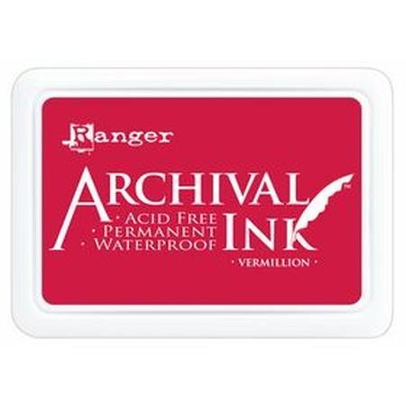 Archival Ink Pad Vermillion