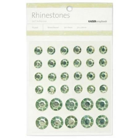 Mx Round Rhinestones - Mint