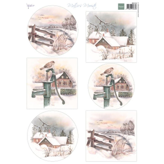 Mattie's Mooiste Dutch Winter Sold in Packs of 10 Sheets