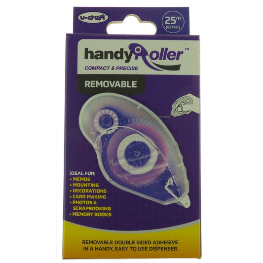 U-Craft Handy Roller 25m removable tape 9mm