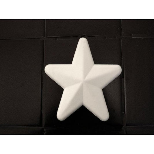 Polystyrene star 15cm x20pcs