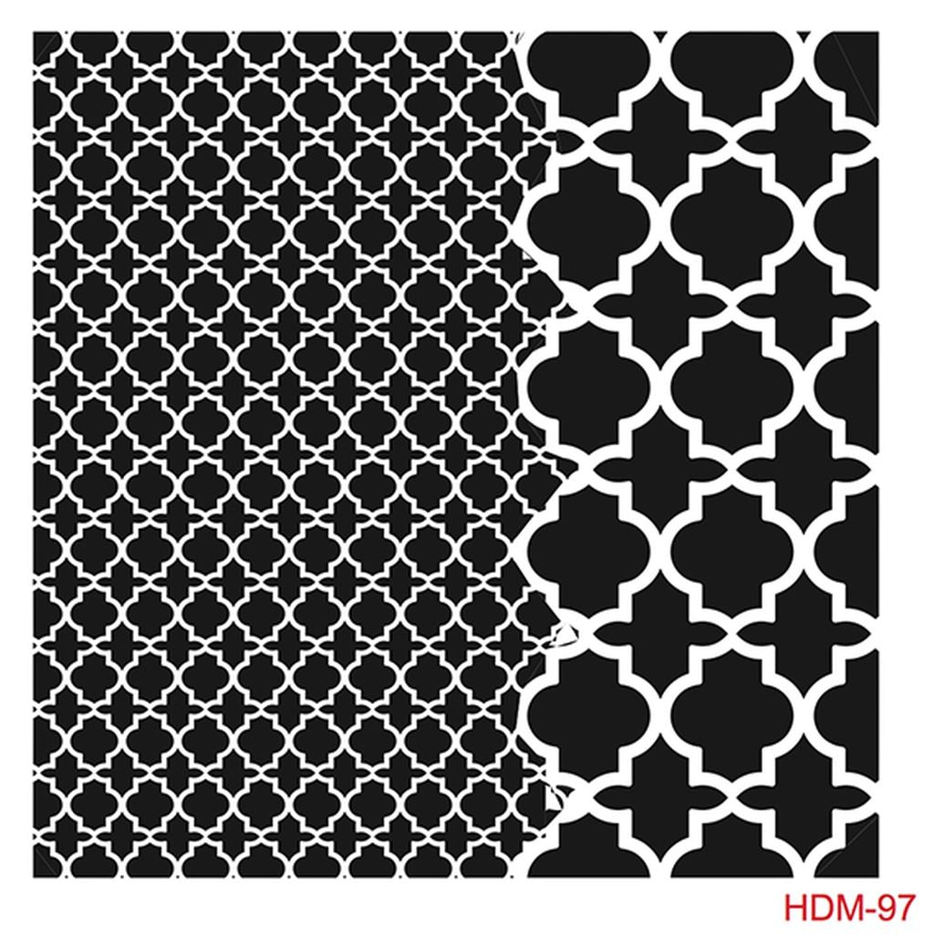 25 x 25 Midi Stencil Ornate Trellis