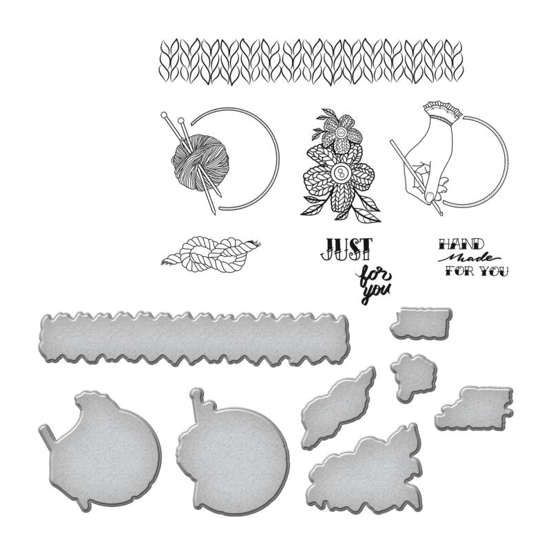 Yarn - Stamp & Die Set