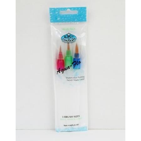 Aqua-Flo brush set 3 pc