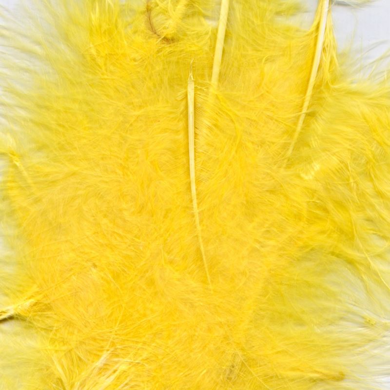 Feathers - Yellow -3"-8" 8g No.1