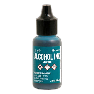Tim Holtz - Alcohol Ink Stream