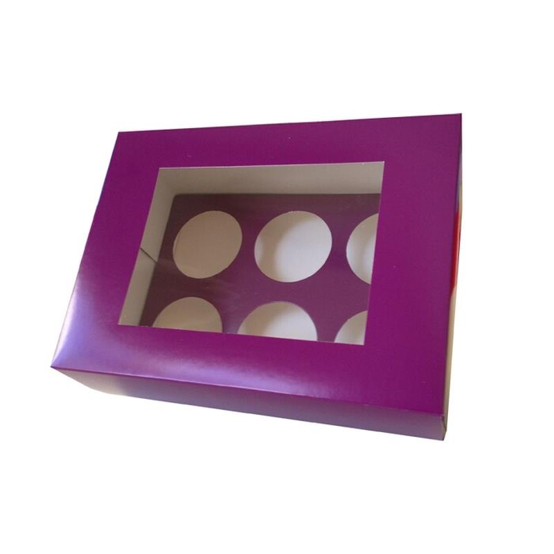 One Purple Cupcake Box