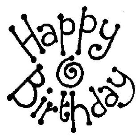 Happy Birthday (Circular)