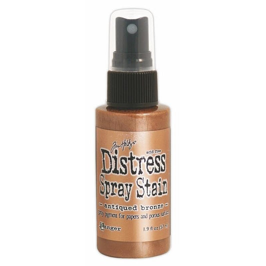 Distress Spray Stain Antiqued Bronze