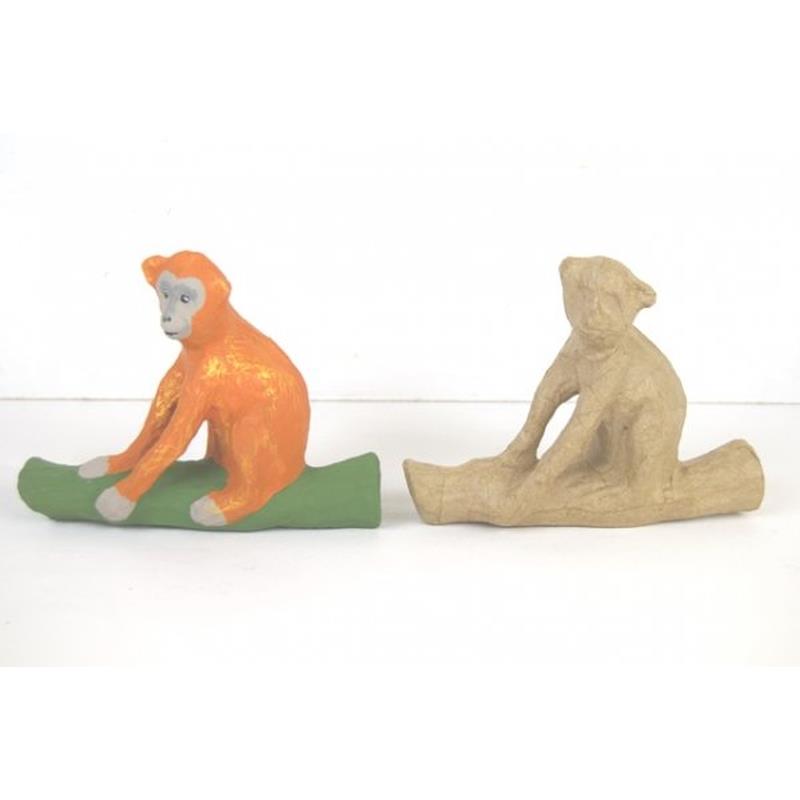 Monkey on twig - pack of 6