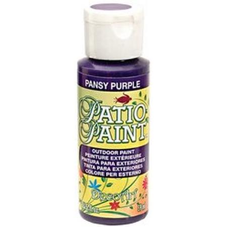 Pansy Purple Patio Paint