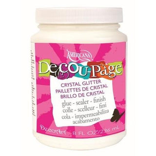 DecoArt Decou-Page Crystal Glitter - Wide P