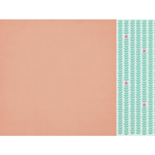 12x12 Scrapbook Paper - Mia Sold in Packs of 10 Sheets