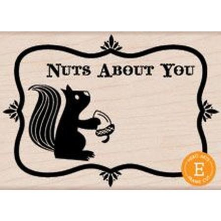 Nuts About You - Wood Mounted