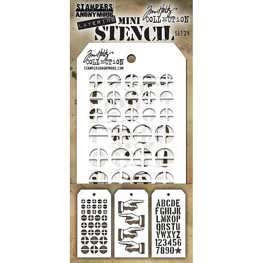 Mini Stencil Set 29