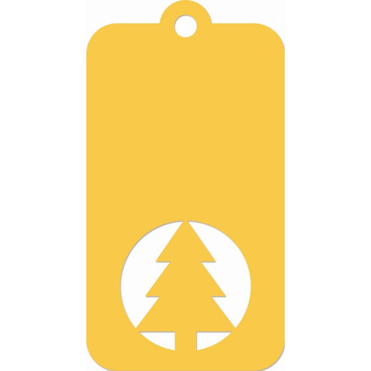 Decorative Die Tree Tag