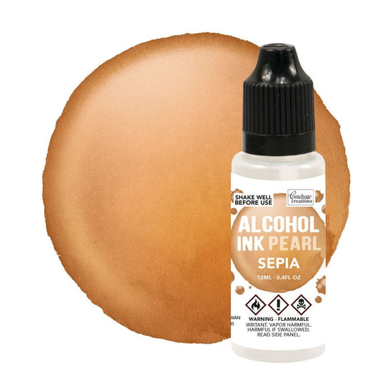 Sepia Pearl Alcohol Ink 12mL / 0.4f