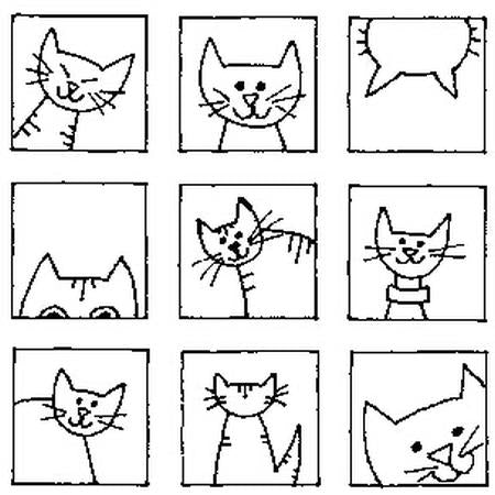 Block Color Cat LM Cat Blocks – Go Craft