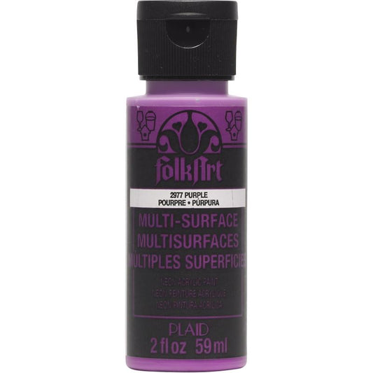 Neon Glow Purple  Folkart Multi-Surface 2oz