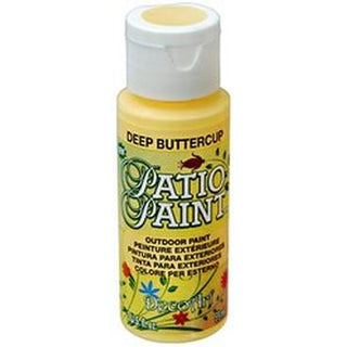 DecoArt Deep Buttercup Acrylic Patio Paint