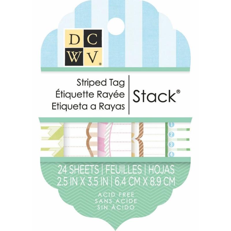 2X3 Stripes Tag Stack – Go Craft