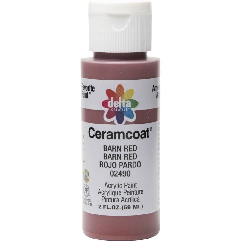 Barn Red Delta Ceramcoat 2oz