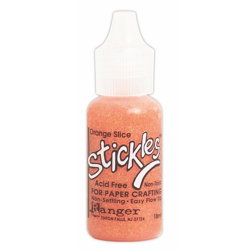 Stickles Glitter Glue Orange Slice