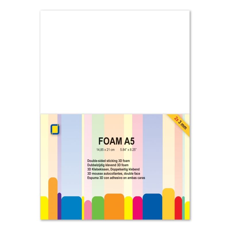 Foam 2XA5 sheets 3 MM