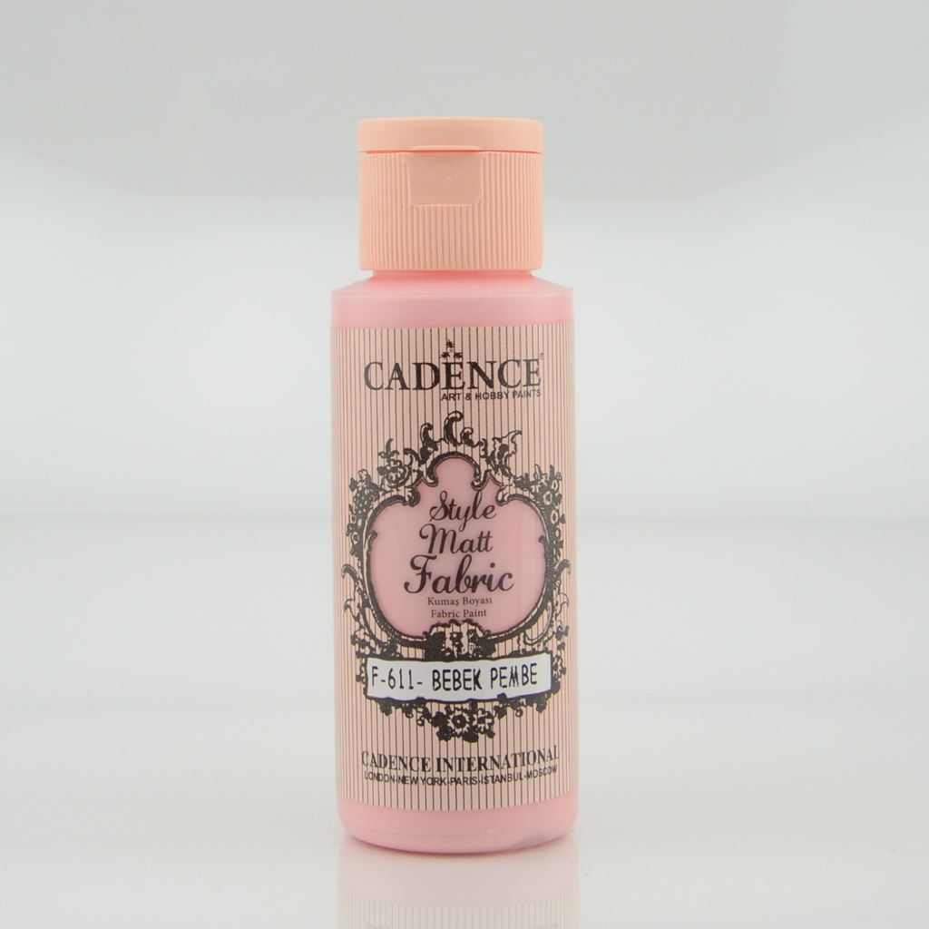 Baby Pink 59 ml  Style Matt Fabric Paint