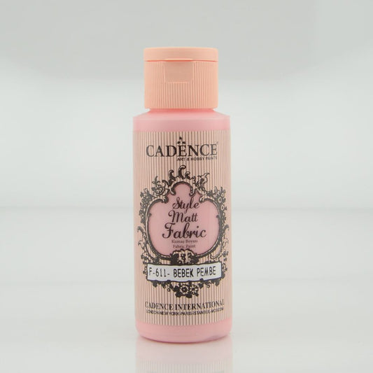 Baby Pink 59 ml  Style Matt Fabric Paint