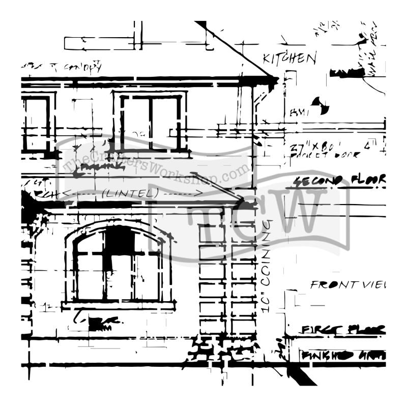 6x6 Stencil Blueprint