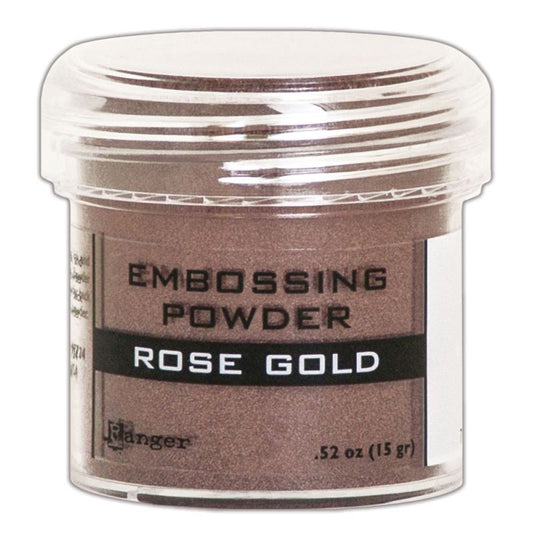 Embossing Powder Rose Gold Metallic