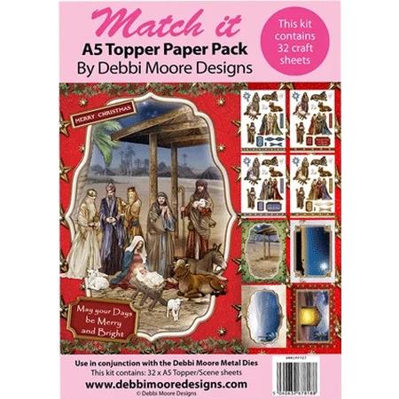 Build a Scene Match It Nativity Paper Pad